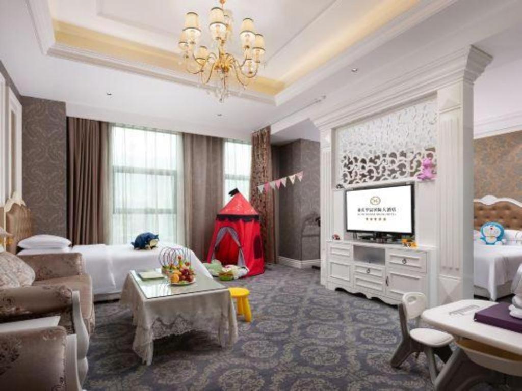 Chongqing Huachen International Hotel Экстерьер фото
